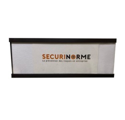 Porte-note interchangeable coulissant et magnétique - Lot de