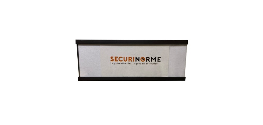 Porte-note interchangeable coulissant et magnétique - Lot de