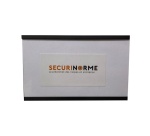 Porte-note interchangeable coulissant et magnétique - Lot de