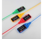 Scellés de Sécurité plastique SEALTEC - 100 ex - Norme 10/2011 EU 205 mm Jaune