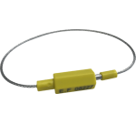 Scellés de Sécurité - Câble ABS/Acier 320mm - 25 unités Gris