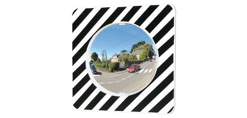 Miroir pour voie publique - P.A.S®. incassable - Diamètre 600 mm