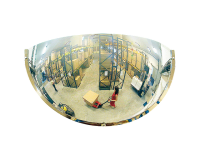 Miroir hémisphérique 180° – Sécurité industrielle – Polymir