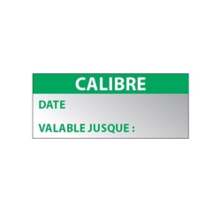 Étiquettes remplissables - Calibre - 38x16 mm - 350 ex