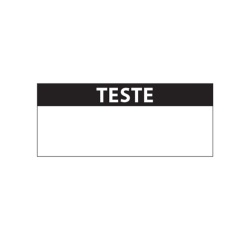 Étiquettes remplissables - Contrôle Testé - 38x16 mm - 350 ex