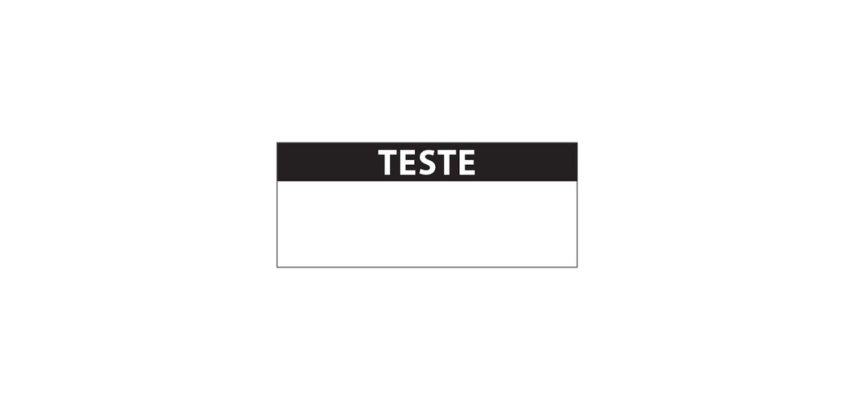Étiquettes remplissables - Contrôle Testé - 38x16 mm - 350 ex