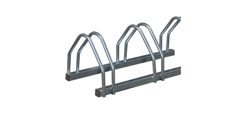 Range vélos - 5 places - 1320 x 250 x 170 mm - Acier zingué