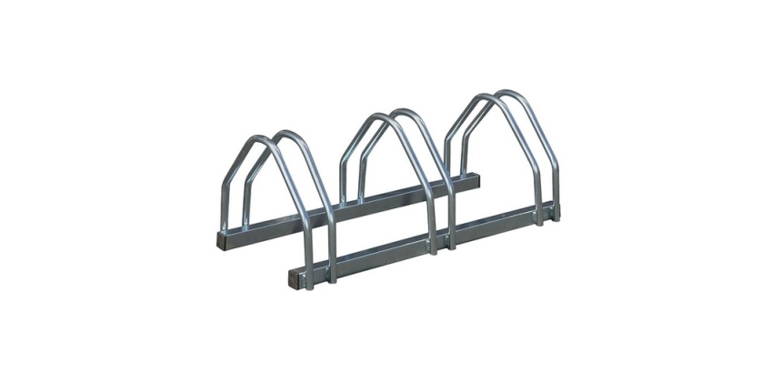 Range vélos - 3 places - 720 x 250 x 170 mm - Acier zingué