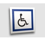 Panneau Parking PMR- plat