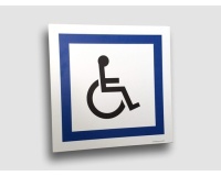 Panneau Parking PMR- plat