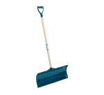 Poussoir à neige – Polypropylène 66 cm – Manche en bois solide