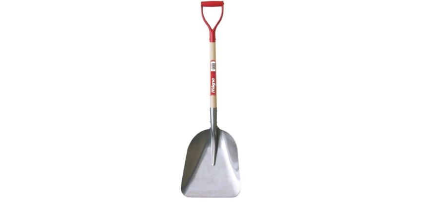 Pelle de deneigmenent en Aluminium résistante - largeur 36 cm