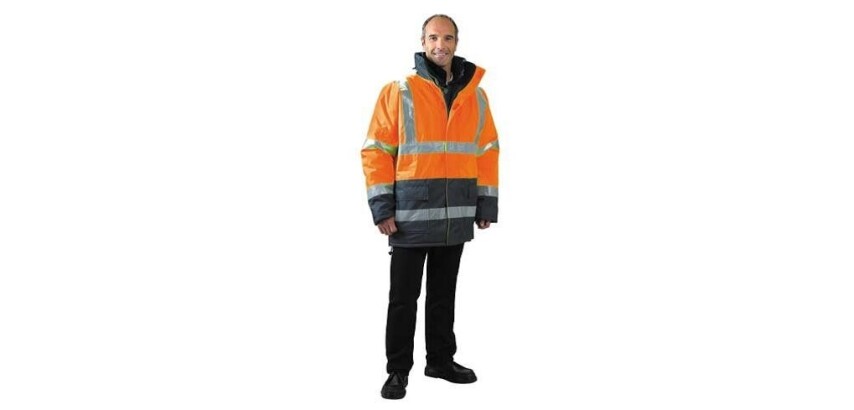 Parka de sécurité haute visibilité KEMBLA étanche classe 3 XXL Orange