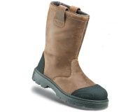Bottes sécurité fourrées - BERGEN - anti-perforation - Cuir 39