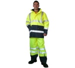 Veste/Pantalon haute visibilité – Jaune/Marine – Tenue sécurité