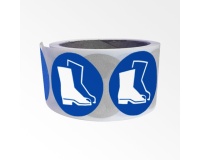 Rouleau de pictos - Chaussures de sécurité obligatoires - M008 100 mm