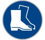 Rouleau de pictos - Chaussures de sécurité obligatoires - M008 100 mm