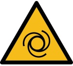 Rouleau de pictos - Danger démarrage automatique - W018