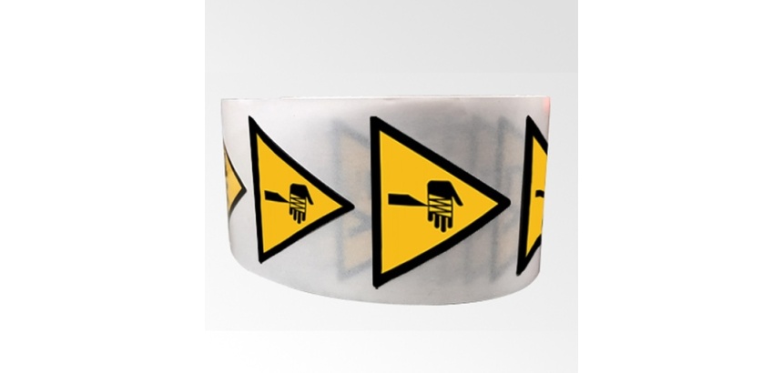Rouleau de Pictos de Danger - Eléments pointus - W022 - ISO 7010