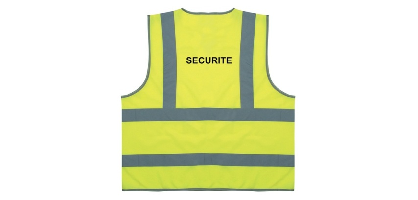 Gilet de sécurité ECO+ jaune fluo bandes réfléchissantes