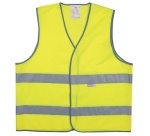 Gilet de sécurité ECO+ jaune fluo EN ISO 20471 classe 2 M