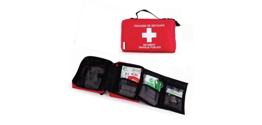 Trousse de secours - BTP premier secours nylon - 1 à 5 personnes