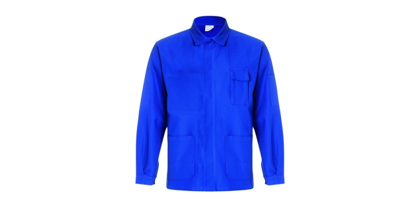 Veste de sécurité - Modèle New Pilote - 5 poches - 100% coton Taille 4 Bleu