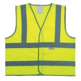 Gilet de sécurité haute visibilité ECO+ jaune fluo EN 471 L