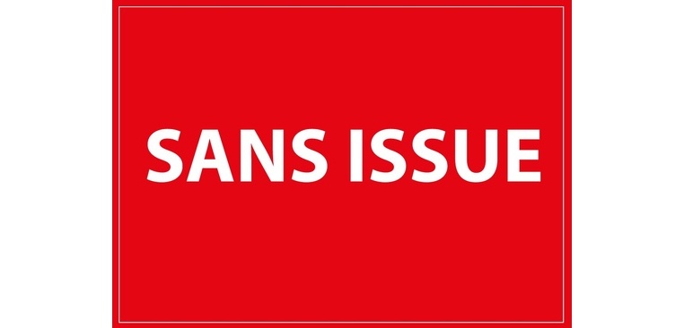 Signalétique d'information - Pictogramme Sans Issue - Blanc/rouge 300 x 420 mm PVC 2 mm