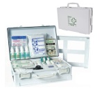 Mallette premiers secours – Multi-activités – Coque ABS blanc 1 à 4 personnes