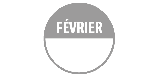 Rouleau de pastilles - Mois de février - Zone de texte