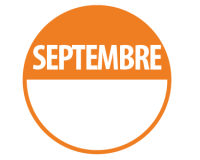 Rouleau de Pastilles - "Septembre" avec zone de texte - 500 ex