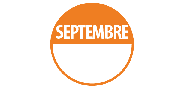 Rouleau de Pastilles - "Septembre" avec zone de texte - 500 ex