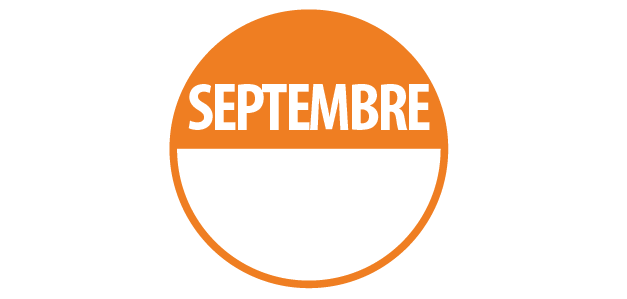 Rouleau de Pastilles - "Septembre" avec zone de texte - 500 ex