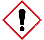Lot d'étiquettes GHS07 - Danger - Vinyle adhésif 100 x 100 mm