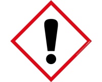 Lot d'étiquettes GHS07 - Danger - Vinyle adhésif 40 x 40 mm