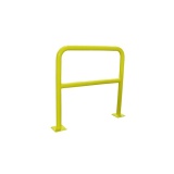 Barrière de protection - Arceau de sécurité en acier - jaune/noir 2000 mm Jaune