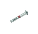Fixations pour arceau de sécurité - Dimensions 80 x Ø 12 mm