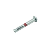 Fixations pour arceau de sécurité - Dimensions 80 x Ø 12 mm