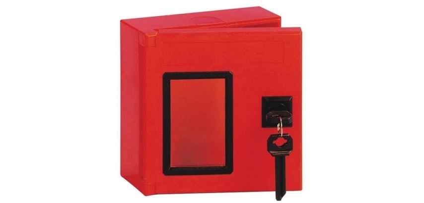 Boîte à clés - Anticorrosion salin - 125x125x40mm - ABS