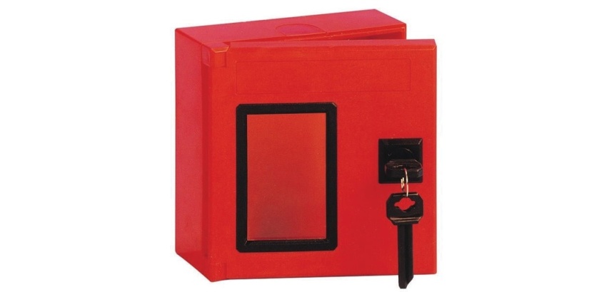 Boîte à clés - Anticorrosion salin - 125x125x40mm - ABS