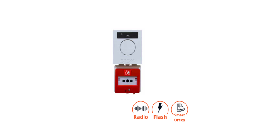 Alarme type 4 autonome OREXA radio LoRa 868 MHz IP55