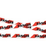 Rubalise de chantier - DANGER - NF P98-465 - Longueur 10 mètres