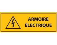 Panneau de signalisation - Pictogramme Armoire électrique