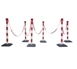 Chaîne de Signalisation à Maillons pour poteaux - 2 m - PVC
