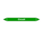 Marqueur de Tuyauterie - Circuit - NFX 08-105 - Vinyle Laminé