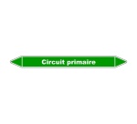 Marqueur tuyauterie - Circuit primaire - Vinyle laminé