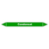 Marqueur de Tuyauterie - Condensat - vert - NFX 08-105 - Vinyle Laminé 150 x 12 mm