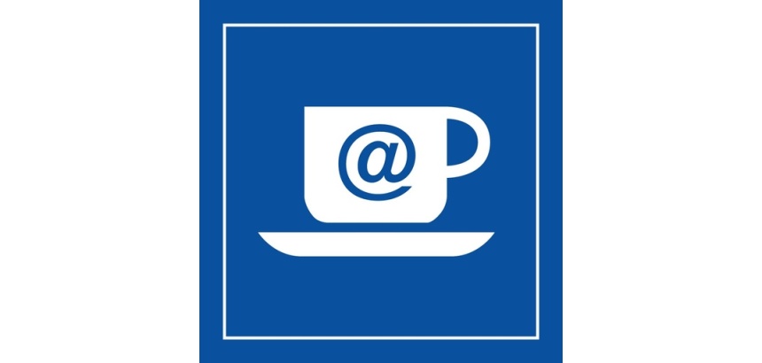 Panneau d'information - Signalétique Cybercafé - ISO 7001