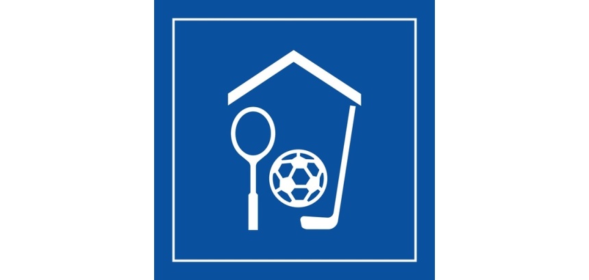 Pictogramme d'information - Gymnase/salle de sport - ISO 7001